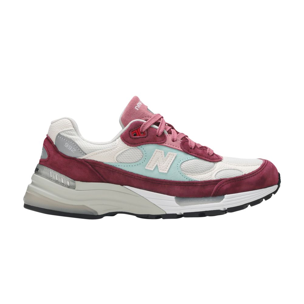 New Balance Kith x 992 Made in USA 'Kithmas Collection - Burgundy Reef' | Red | Men's Size 11.5