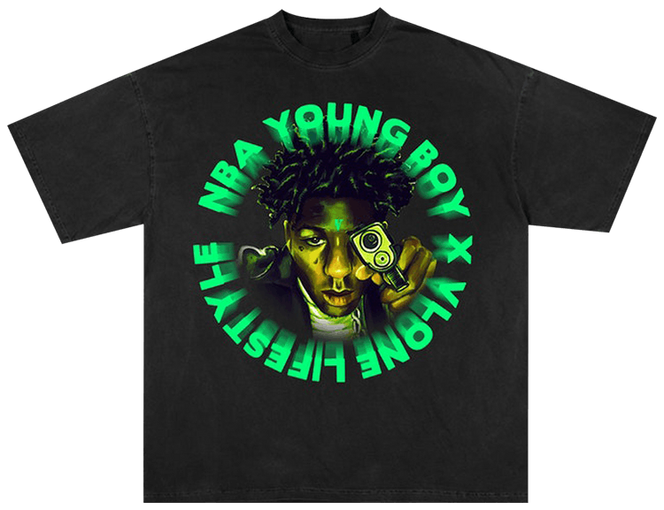 Vlone NBA YUNGBOYプリント　s Tシャツ Vlone x NBA Youngboy | GOAT UK