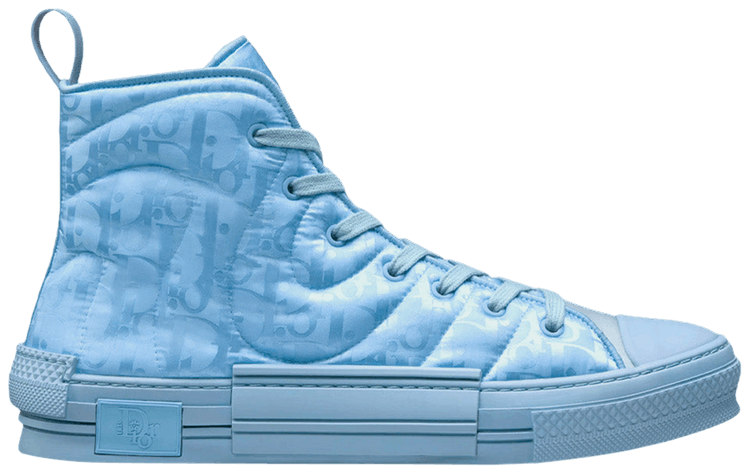 Size 10.0 ERL x Dior B23 High Blue Quilted Swirl Oblique