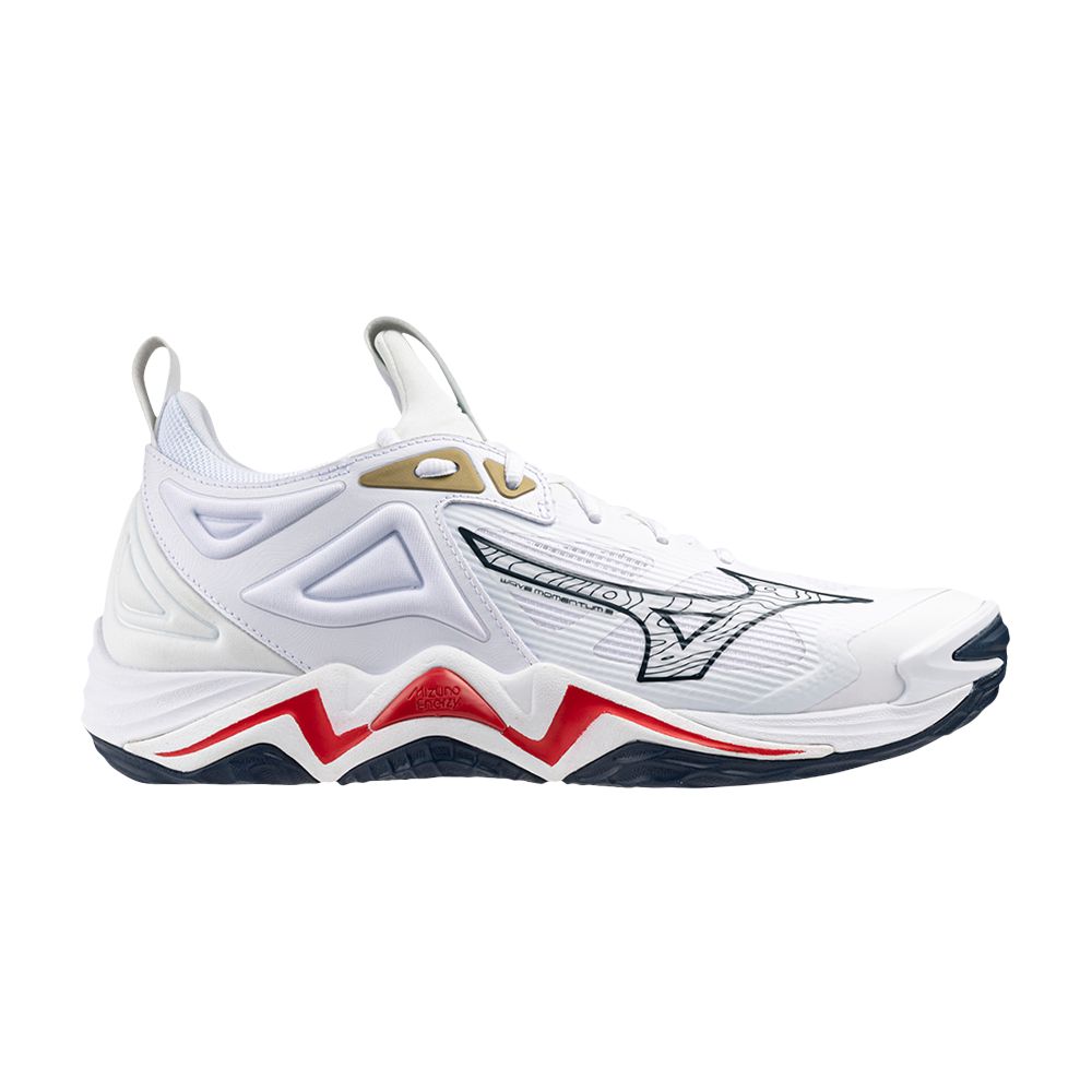 Pre-owned Mizuno Wmns Wave Momentum 3 'usav' In White