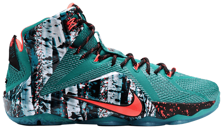 Nike LeBron 12 Xmas EP Akron Birch