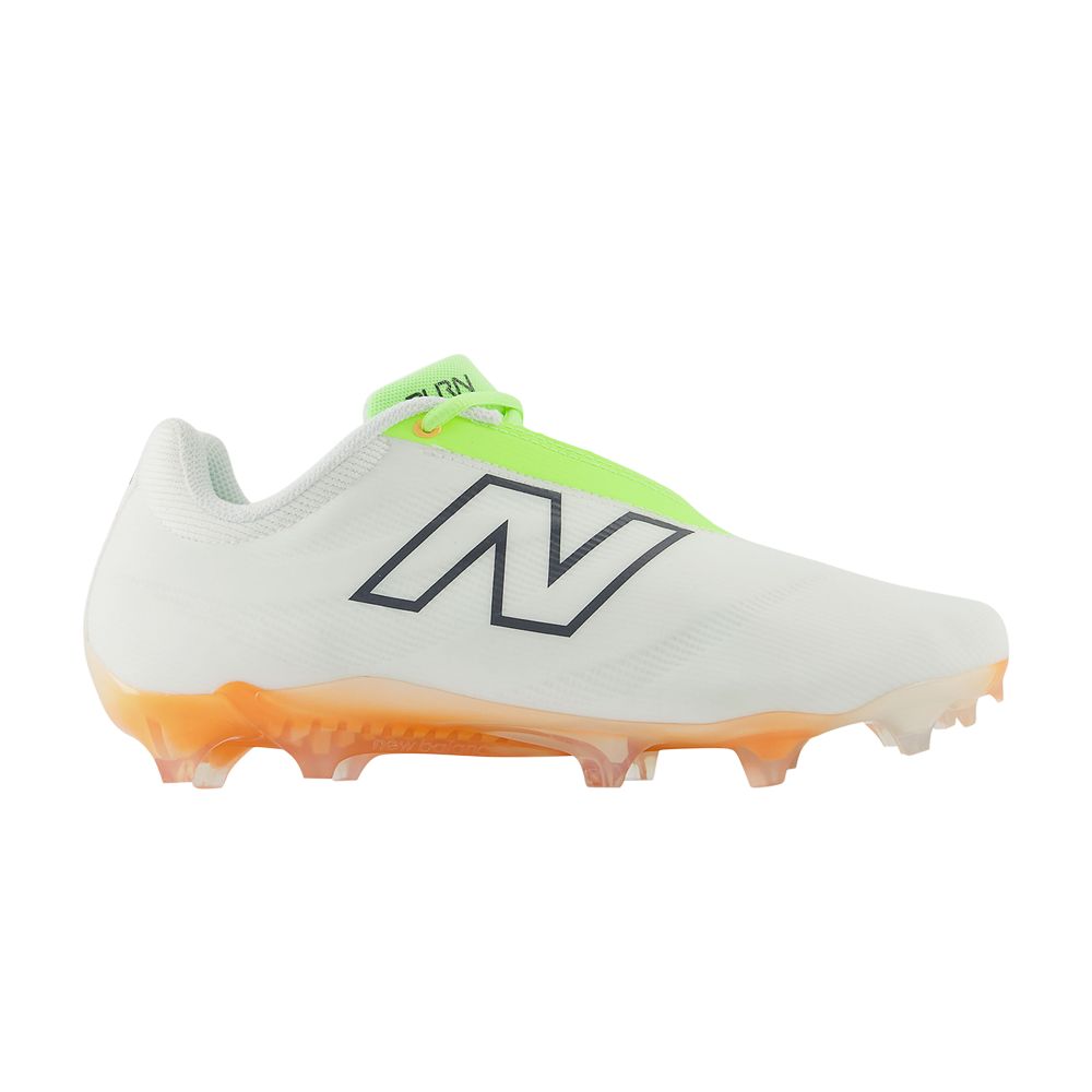 Pre-owned New Balance Burn X4 'white Green Orange'