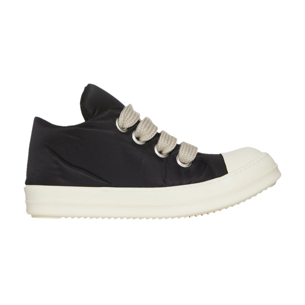 Pre-owned Rick Owens Wmns Lido Drkshdw Jumbo Lace Puffer Low 'black Milk' | Women's Size 37.5
