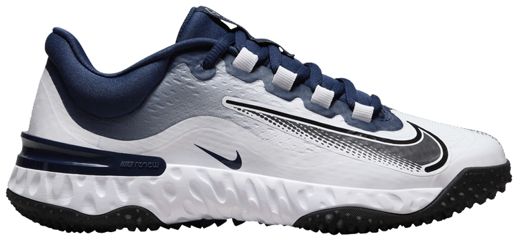 Nike Wmns Alpha Huarache Elite 4 TF Midnight Navy White