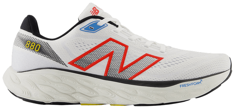 New Balance Fresh Foam X 880v14 B Narrow White Neo Flame