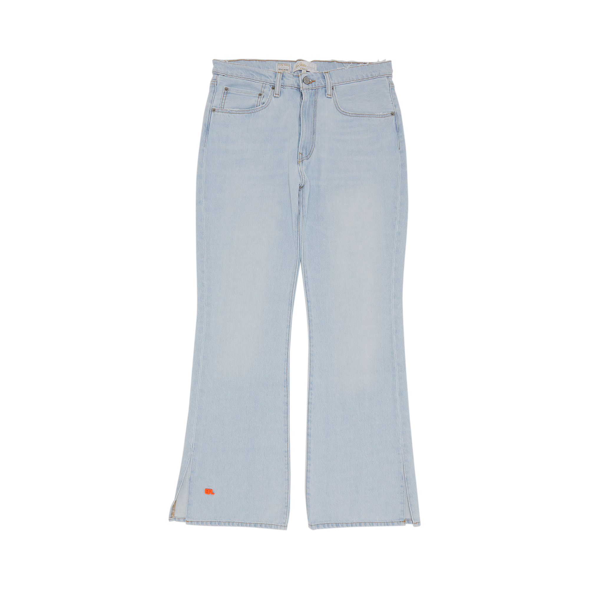Pre-owned Erl X Levi's Bootcut Jeans 'blue'