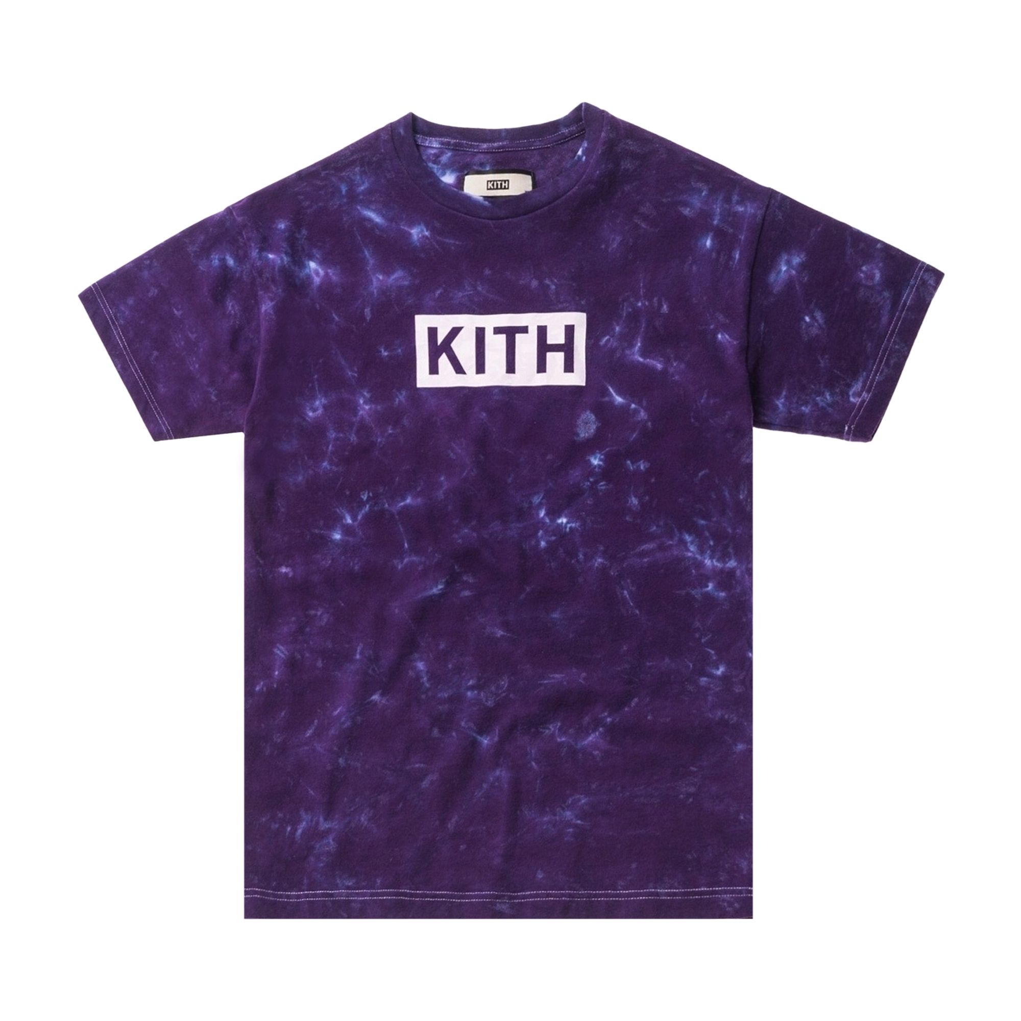 Pre-owned Kith Solid Dye Tee 'purple'