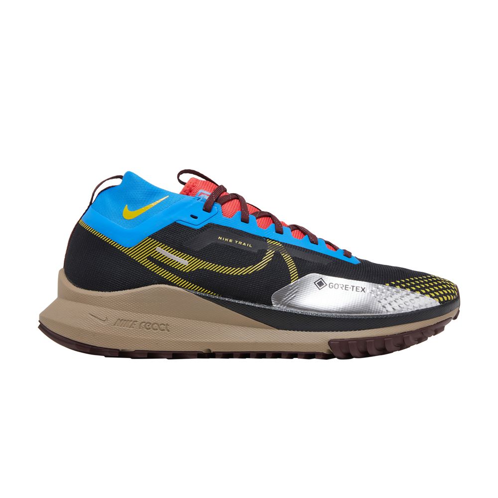 Nike React Pegasus Trail 4 GORE-TEX 'Black Vivid Sulfur' | Men's Size 6.5