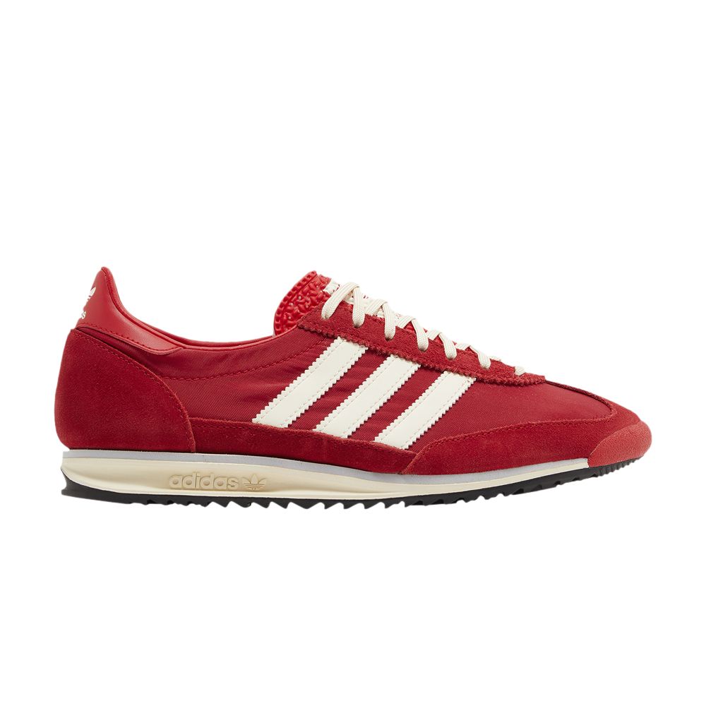 Pre-owned Adidas Originals Wmns Sl72 Og 'scarlet Cream White' In Red