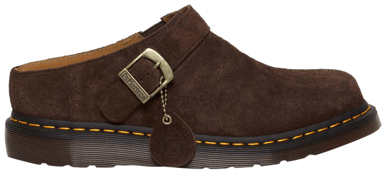 Buy Isham Desert Oasis Suede Mule 'Dark Brown' - 31734201 | GOAT