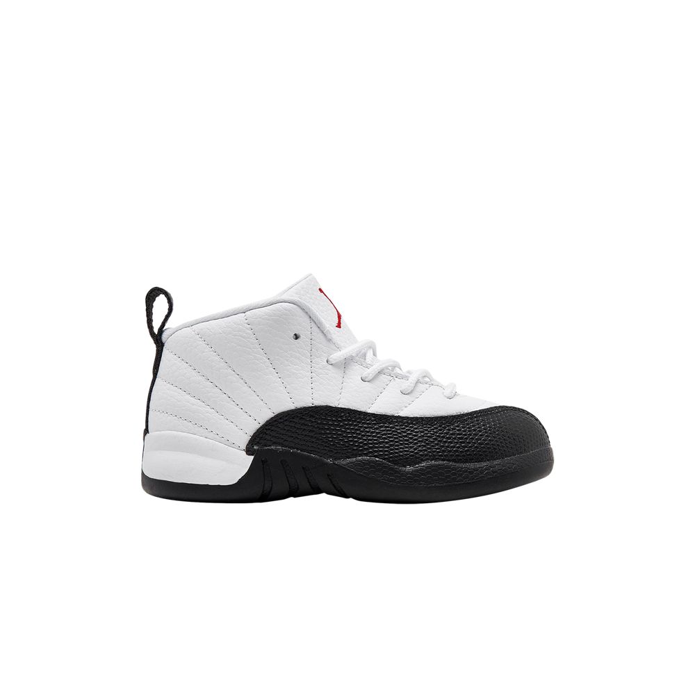 Pre-owned Air Jordan 12 Retro Td 'taxi Flip' | White | Infant Size 8