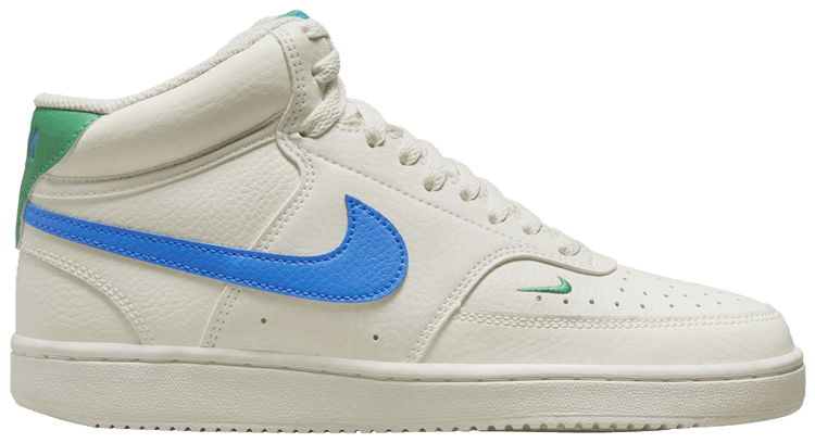 Nike Wmns Court Vision Mid Sail Photo Blue