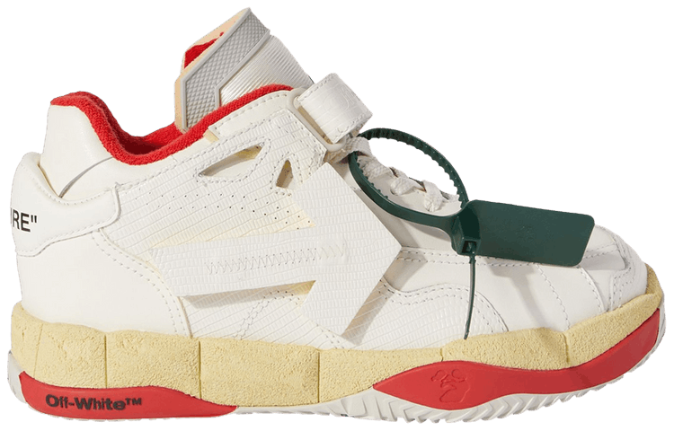 Off-White Puzzle Couture Low 'White Red'