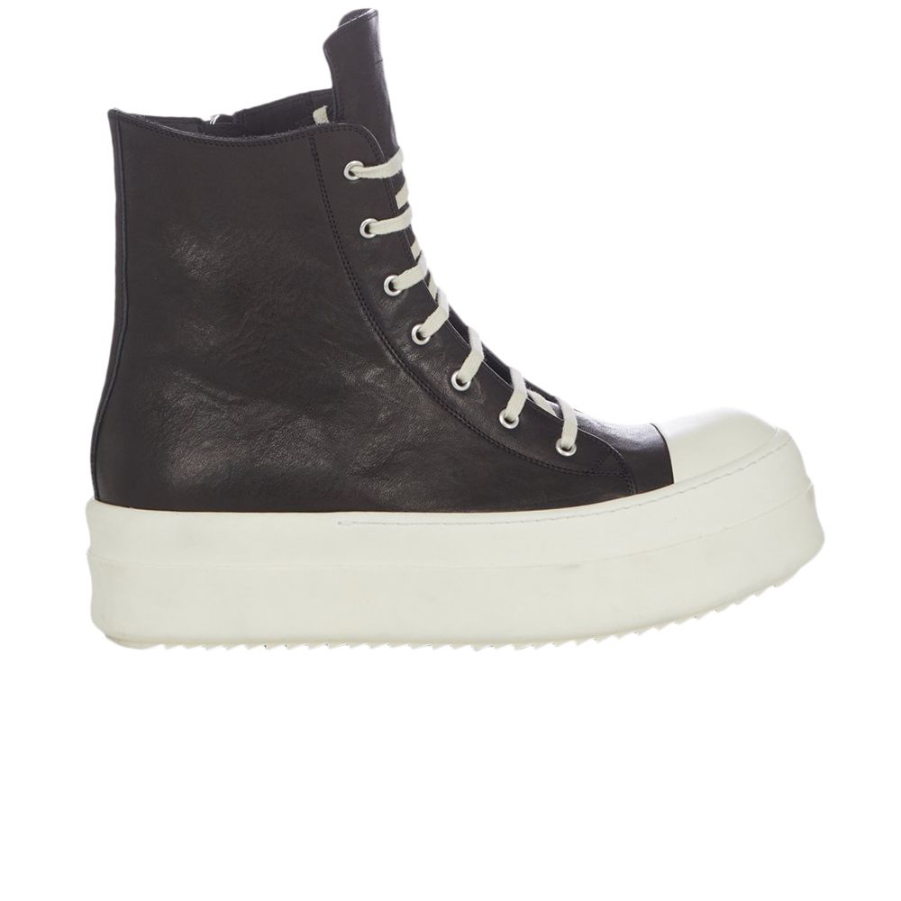 Pre-owned Rick Owens Lido Runway Mega Bumper High 'black Milk' | Men's Size 44