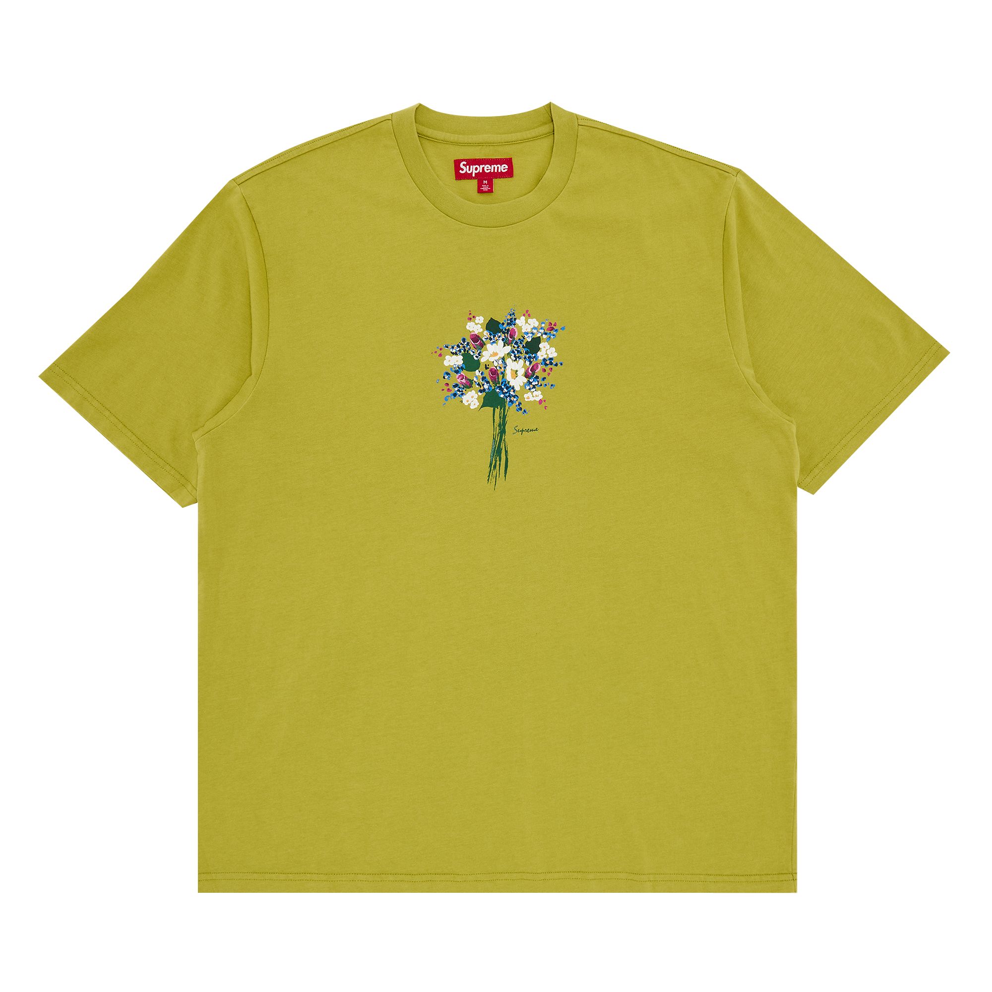 Supreme Bouquet Short-Sleeve Top 'Lime' | Green | Men's Size XL