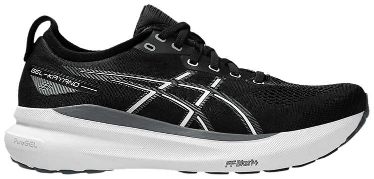 Asics Gel Kayano 31 Wide Black White