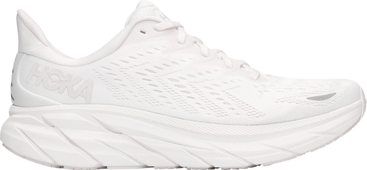 Wmns Clifton 8 Wide White