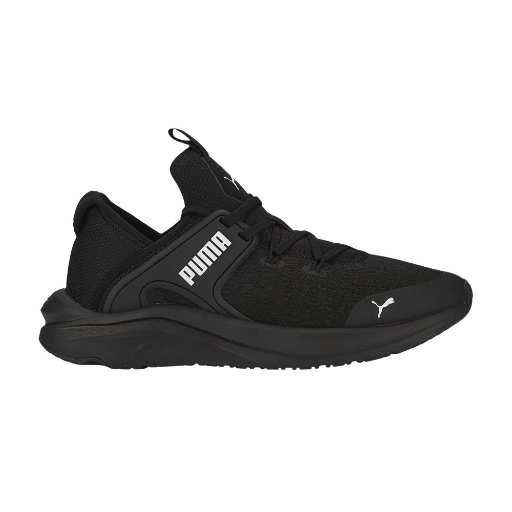 Pre-owned Puma Wmns Softride One4all 'black White'