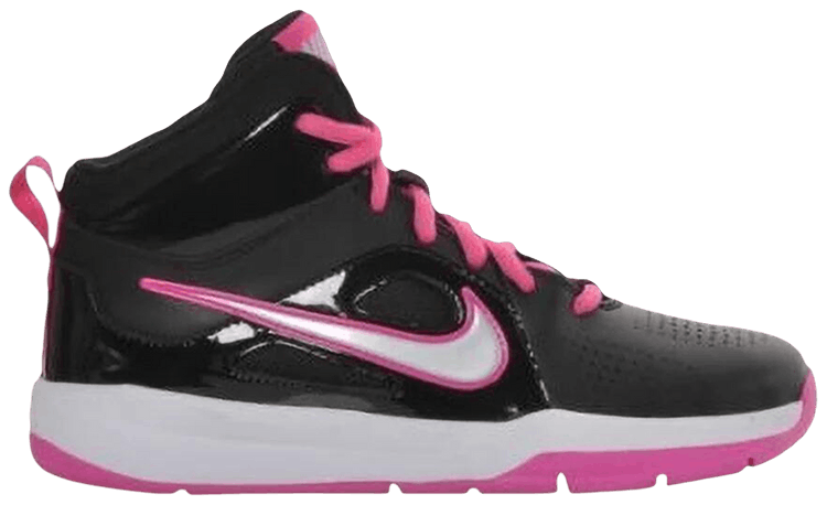 Nike Team Hustle D6 GS Black Pink Foil