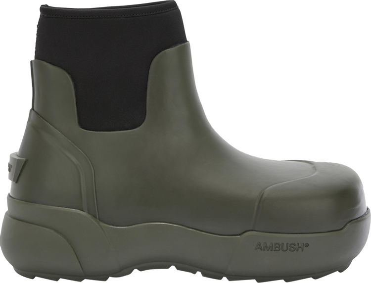 AMBUSH Rubber Boot 'Green'