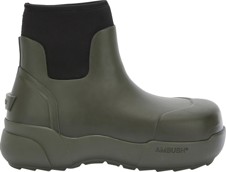 AMBUSH Rubber Boot Green