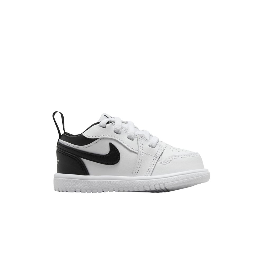 Pre-owned Air Jordan 1 Low Alt Td 'white Black' | Infant Size 7
