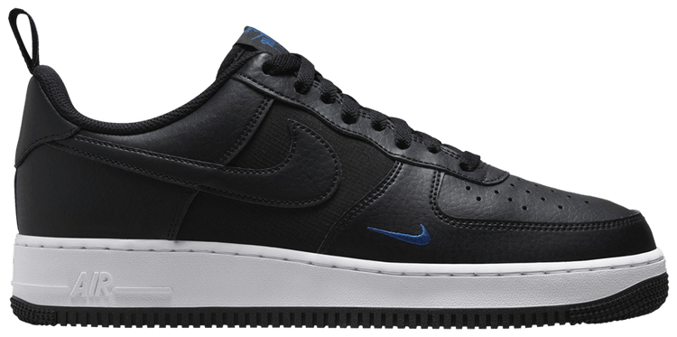 Nike Air Force 1 07 Black Court Blue