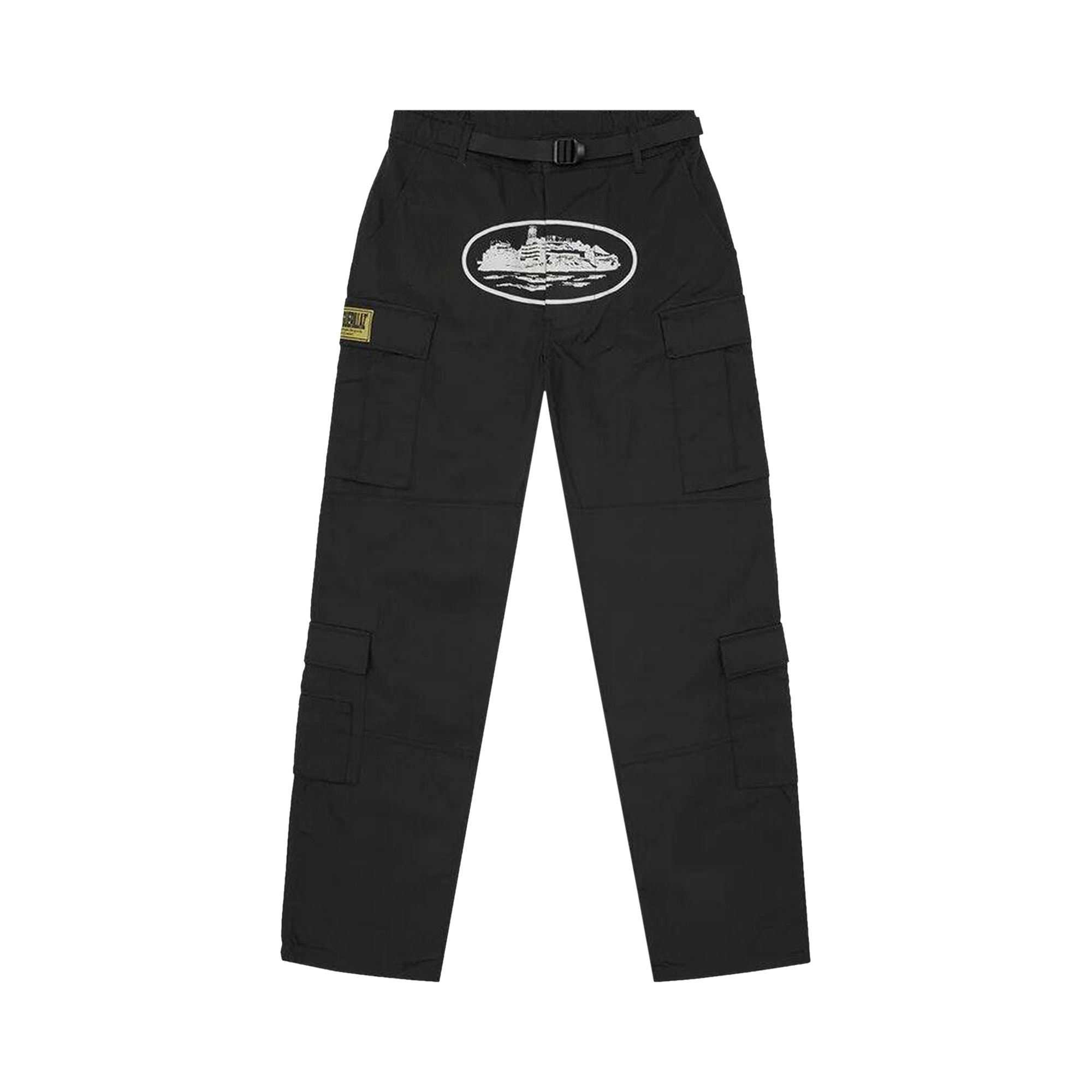 Pre-owned Corteiz 5 Starz Special Edition Guerillaz* Cargo Pant 'black'