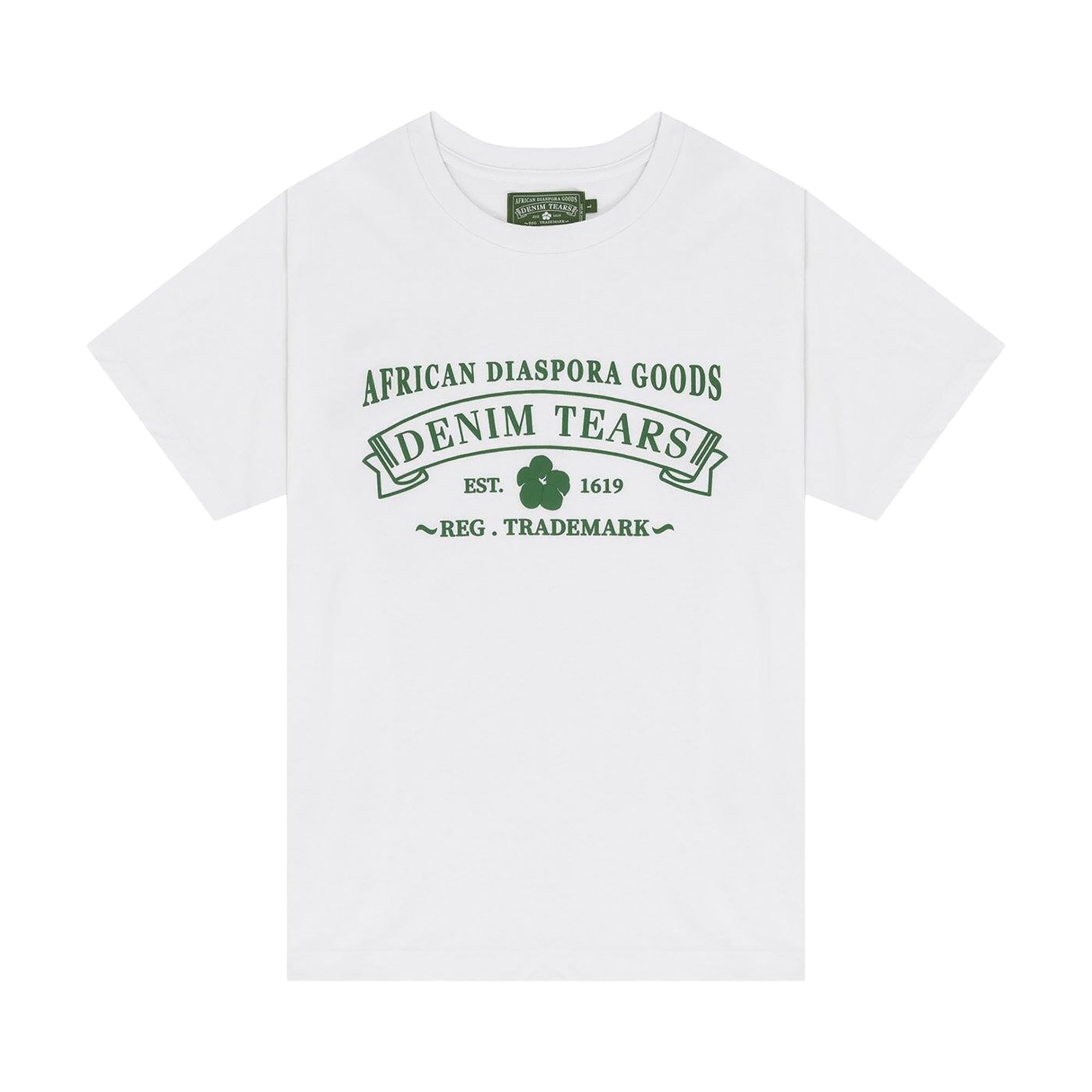 Pre-owned Denim Tears Adg Tee 'white' | Men's Size Xxl