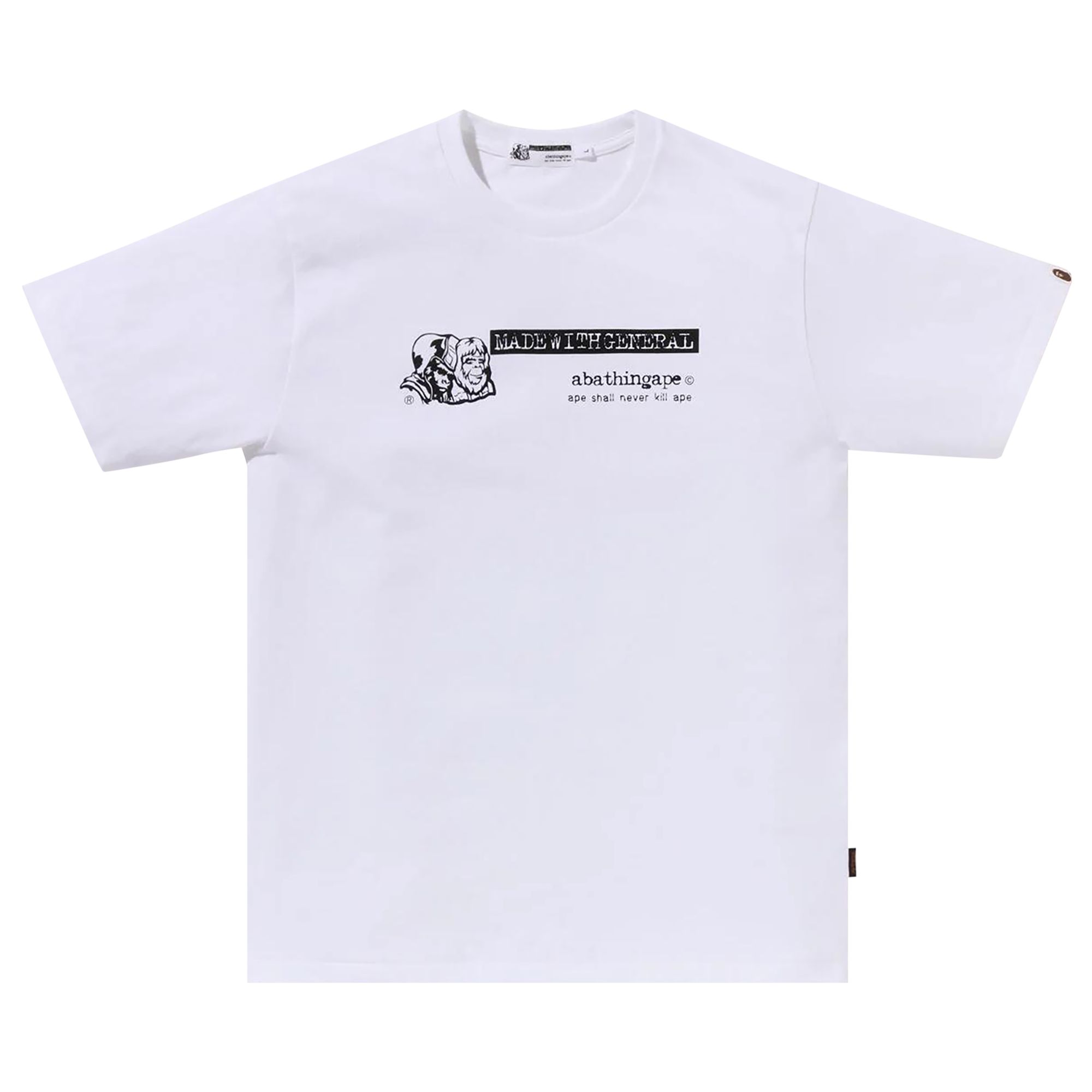 BAPE OG General Name Tee 'White' | Men's Size M