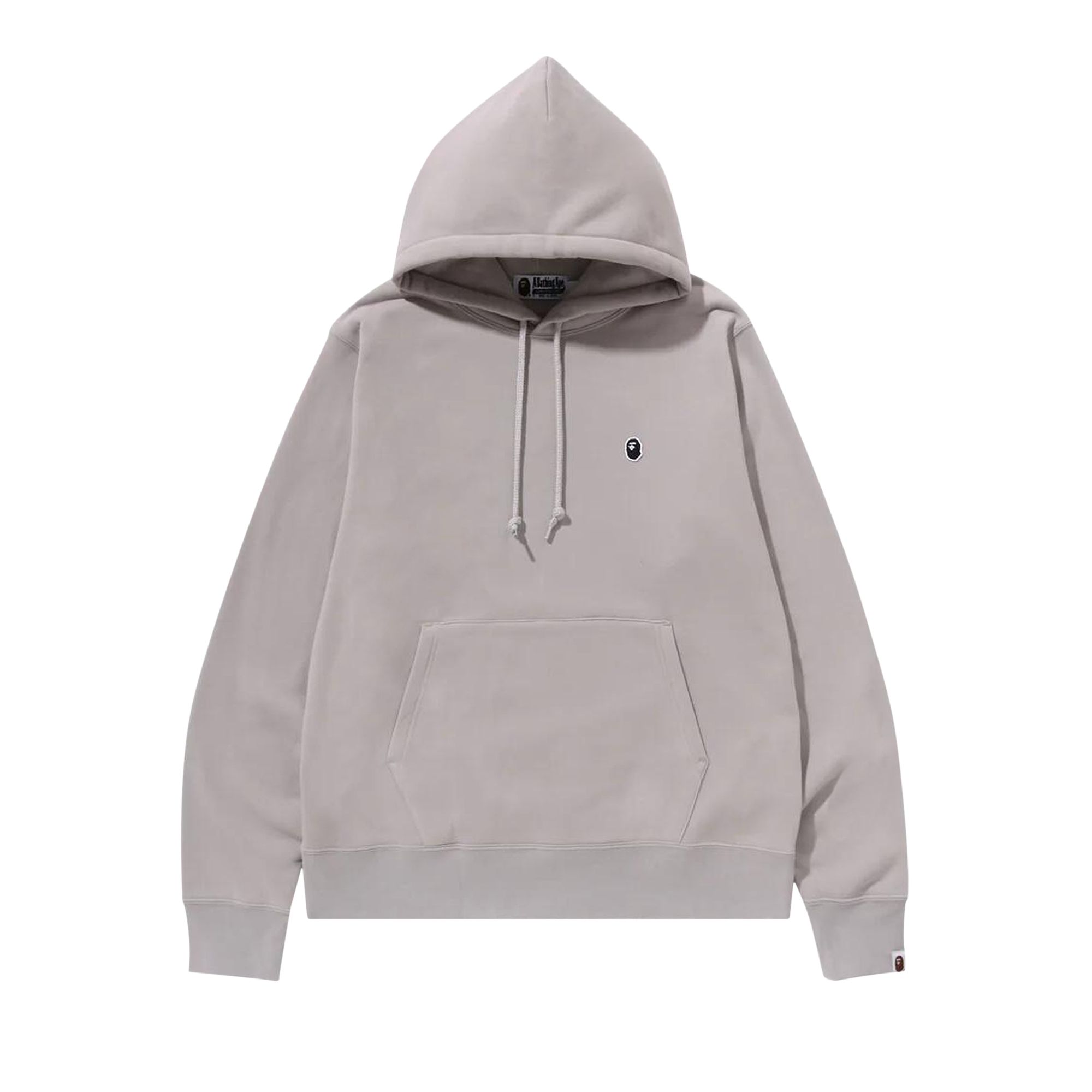 Pre-owned Bape Ape Head One Point Pullover Hoodie 'grey' | Men's Size Xxl