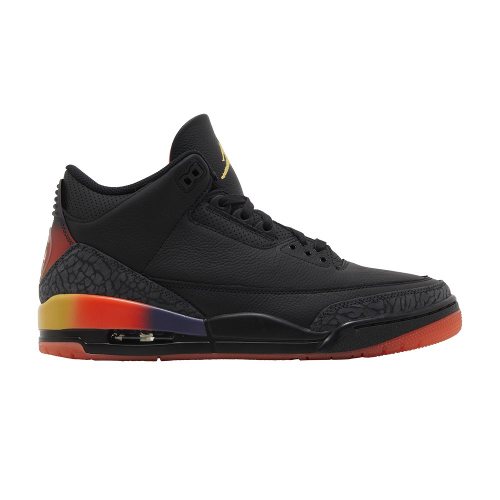 J. Balvin x Air Jordan 3 Retro 'Rio' | Black | Men's Size 18