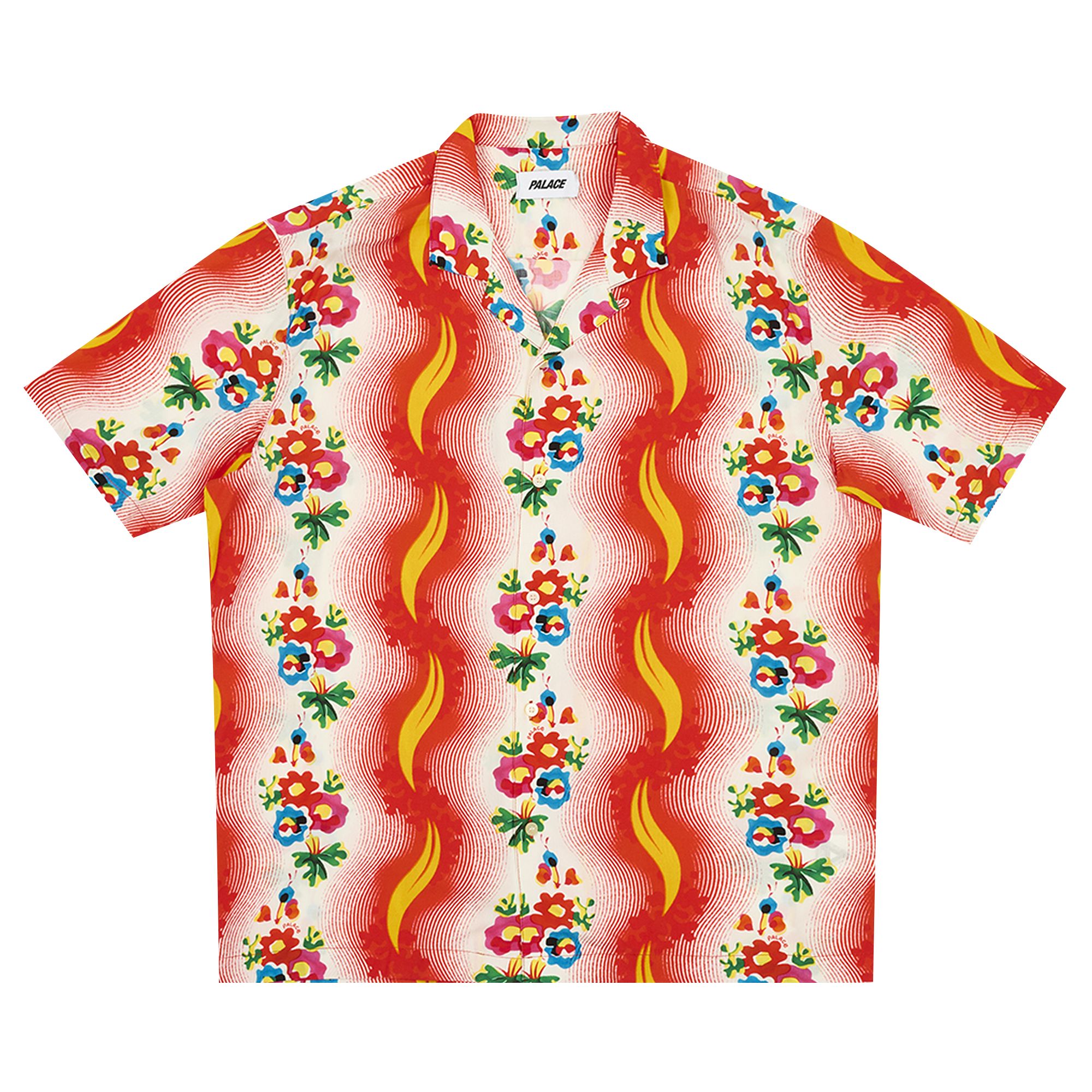Palace High Wave Shirt 'Red' | Men's Size M