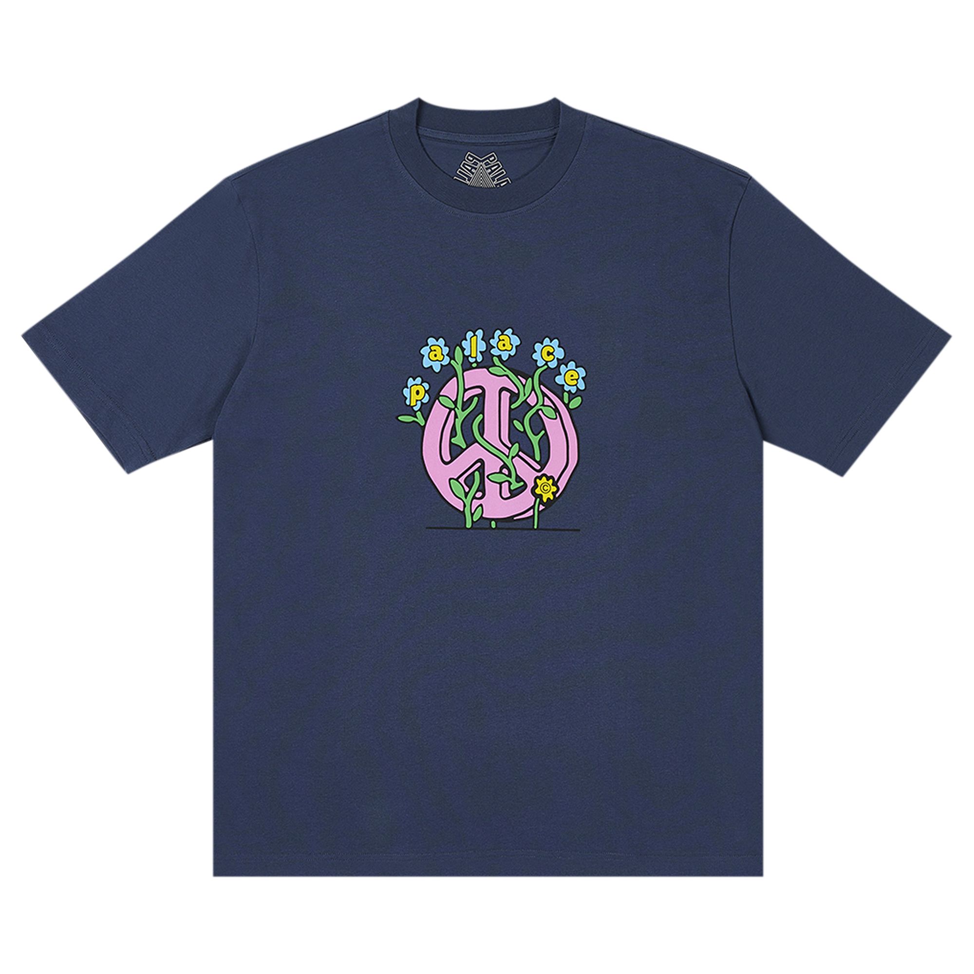 Palace Grower T-Shirt 'Navy' | Blue | Men's Size L