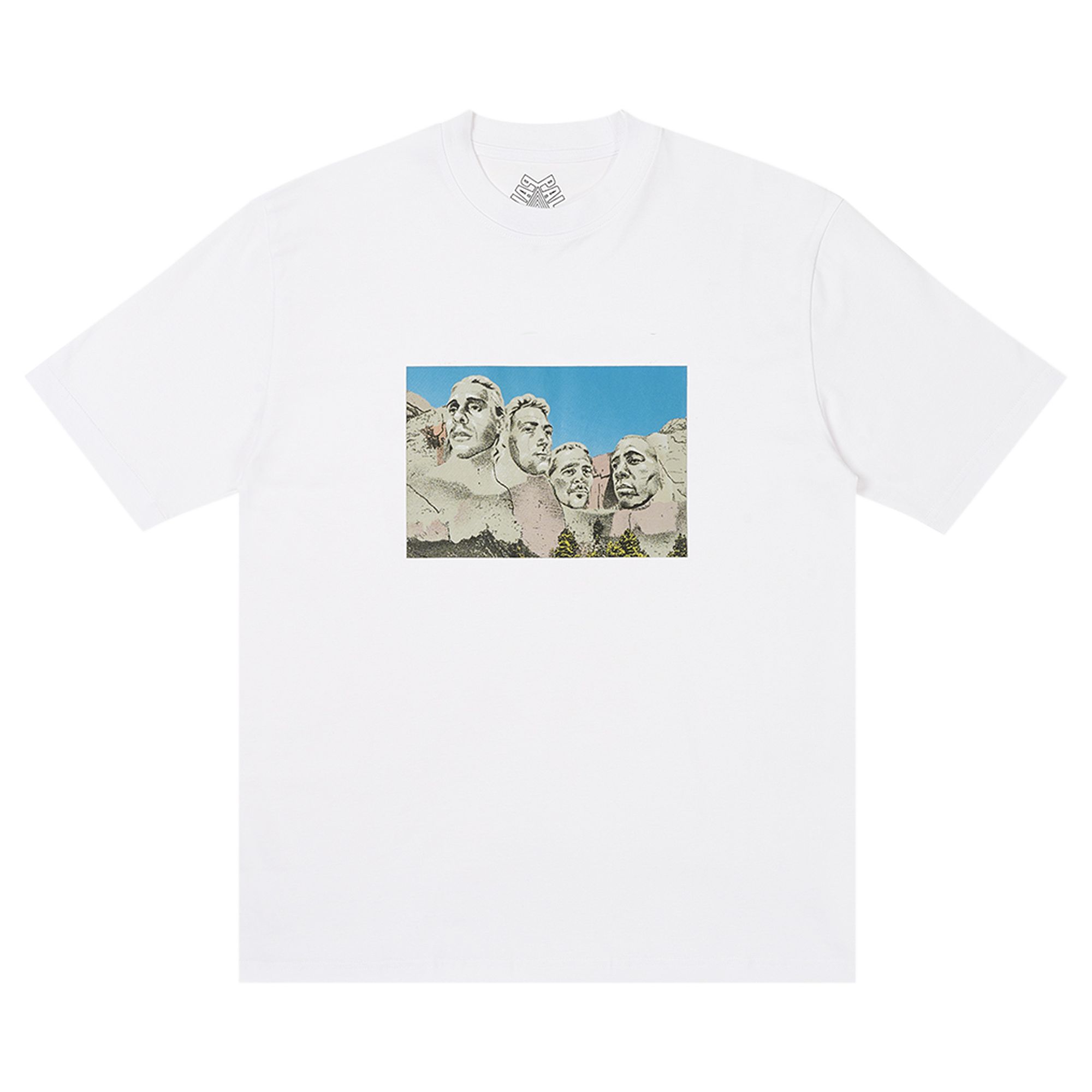 Pre-owned Palace Chiz Face T-shirt 'white'