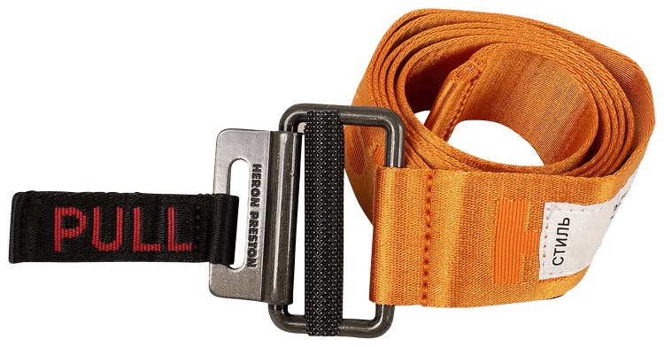 HERON PRESTON ウェビング リフレクティブ ベルト Heron Preston Reflective Tape Belt | Garmentory