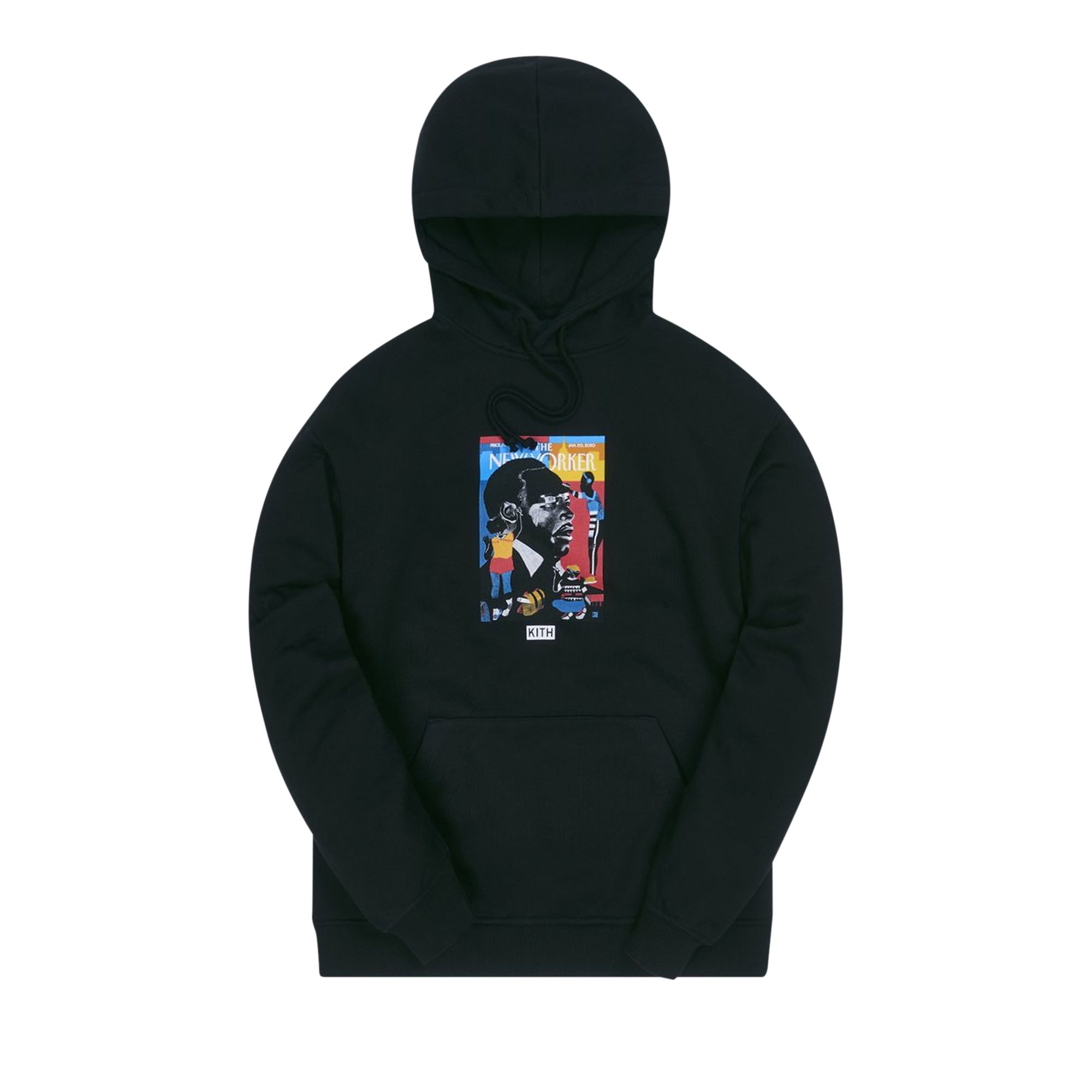 Pre-owned Kith For The New Yorker I Have A Dream Hoodie 'black'