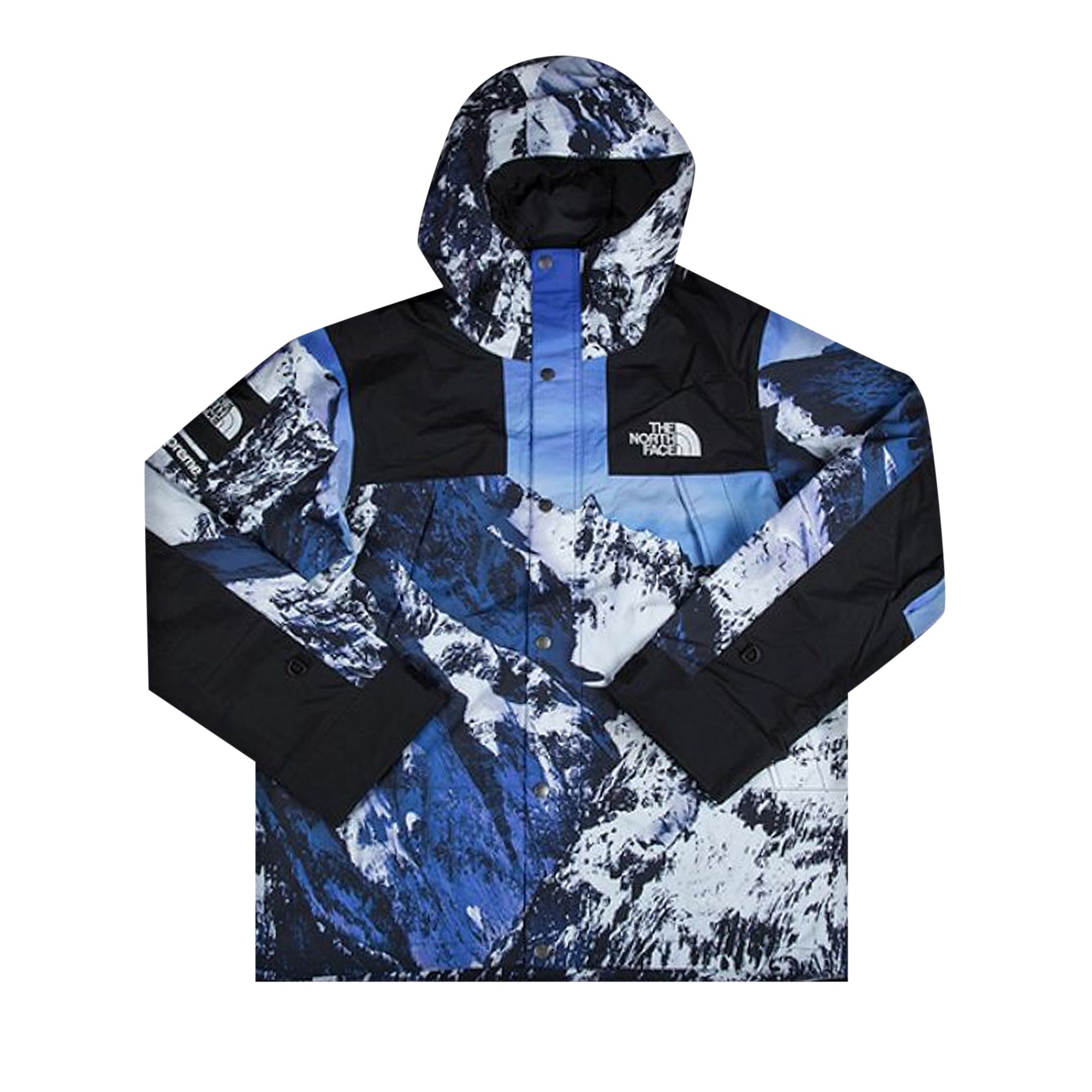Supreme x The North Face Mountain Parka 'Mountain Print' | Blue | Men's Size M