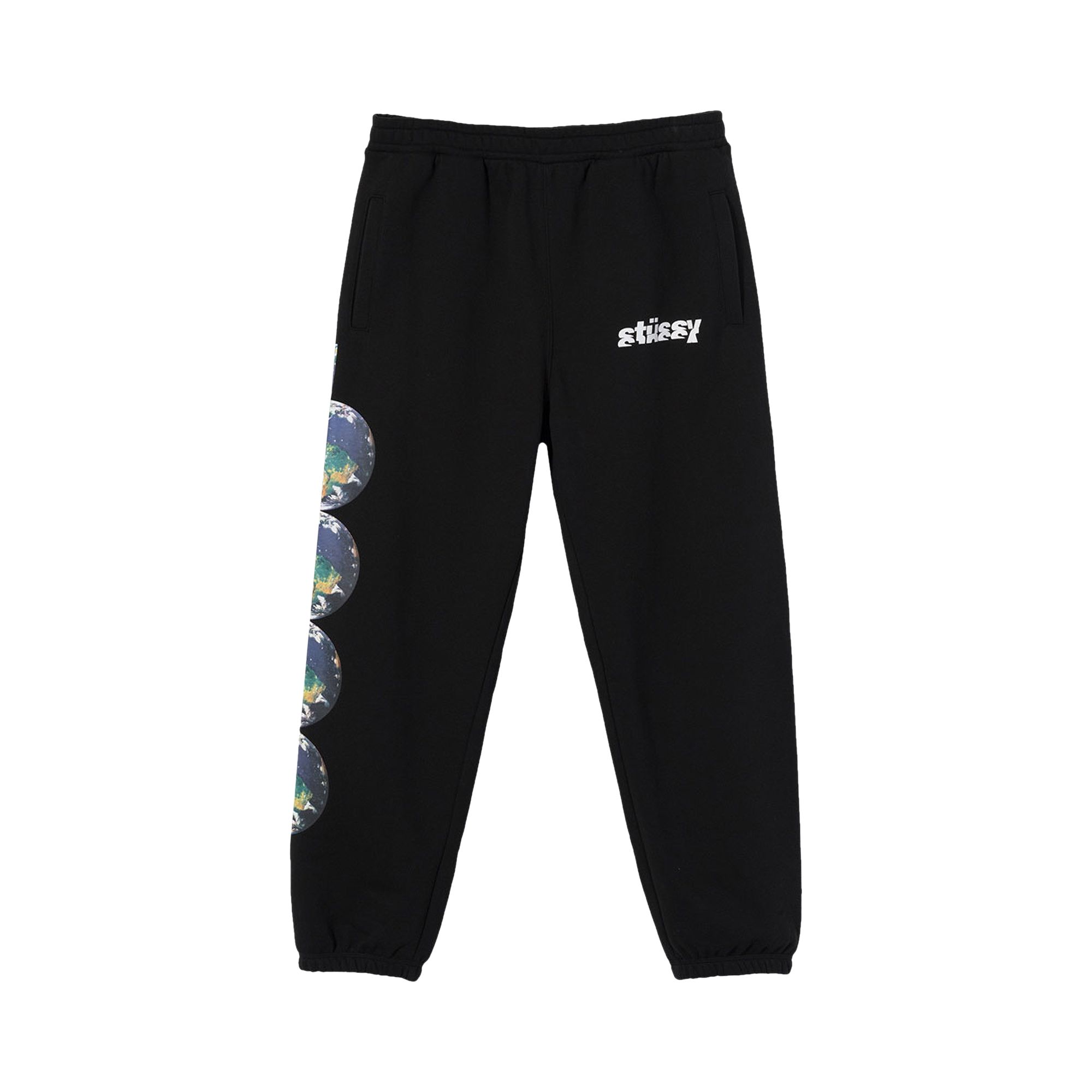 Stussy Catch The Wave Sweatpants 'Black' | Men's Size L