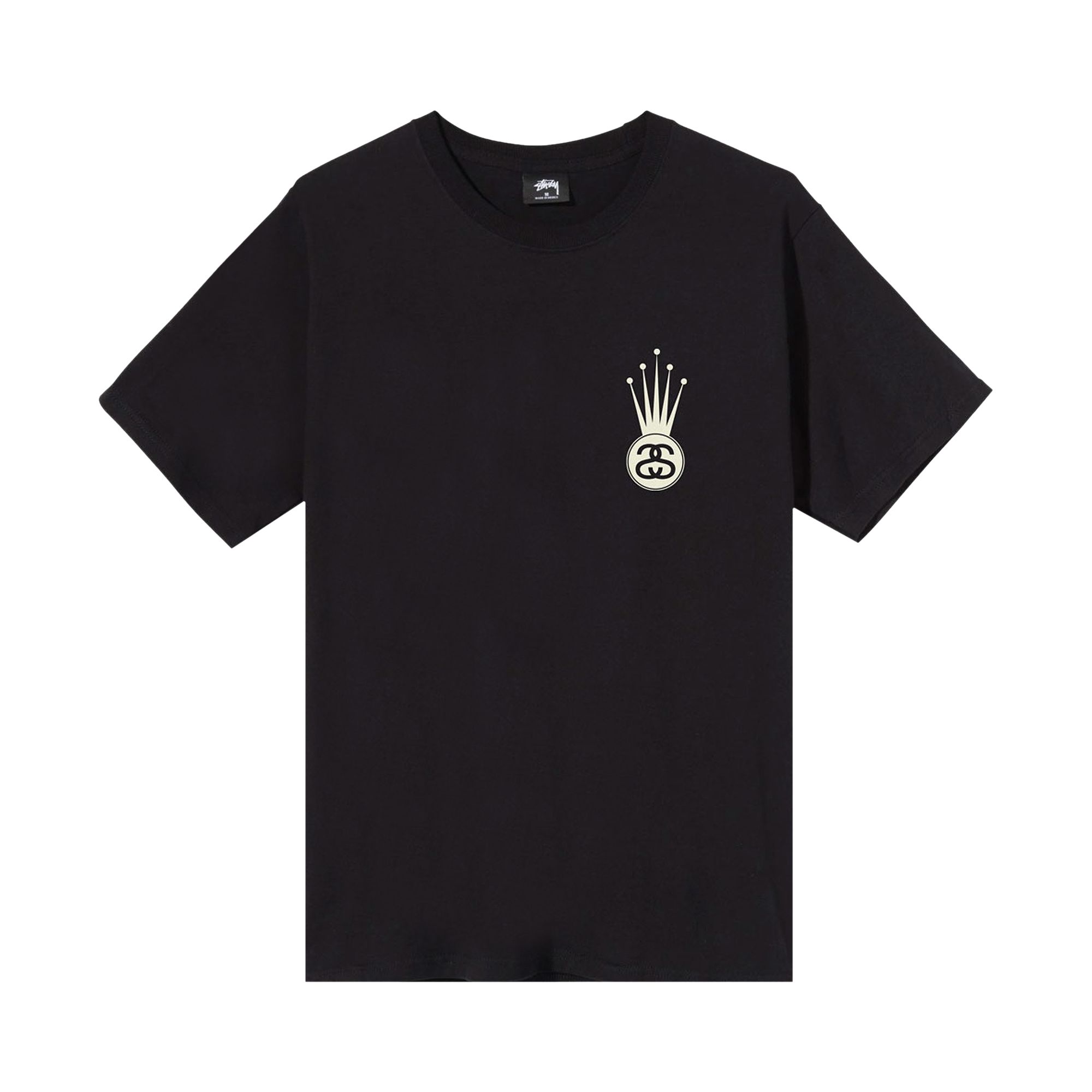 Pre-owned Stussy Crown Link Tee 'black' | Men's Size M