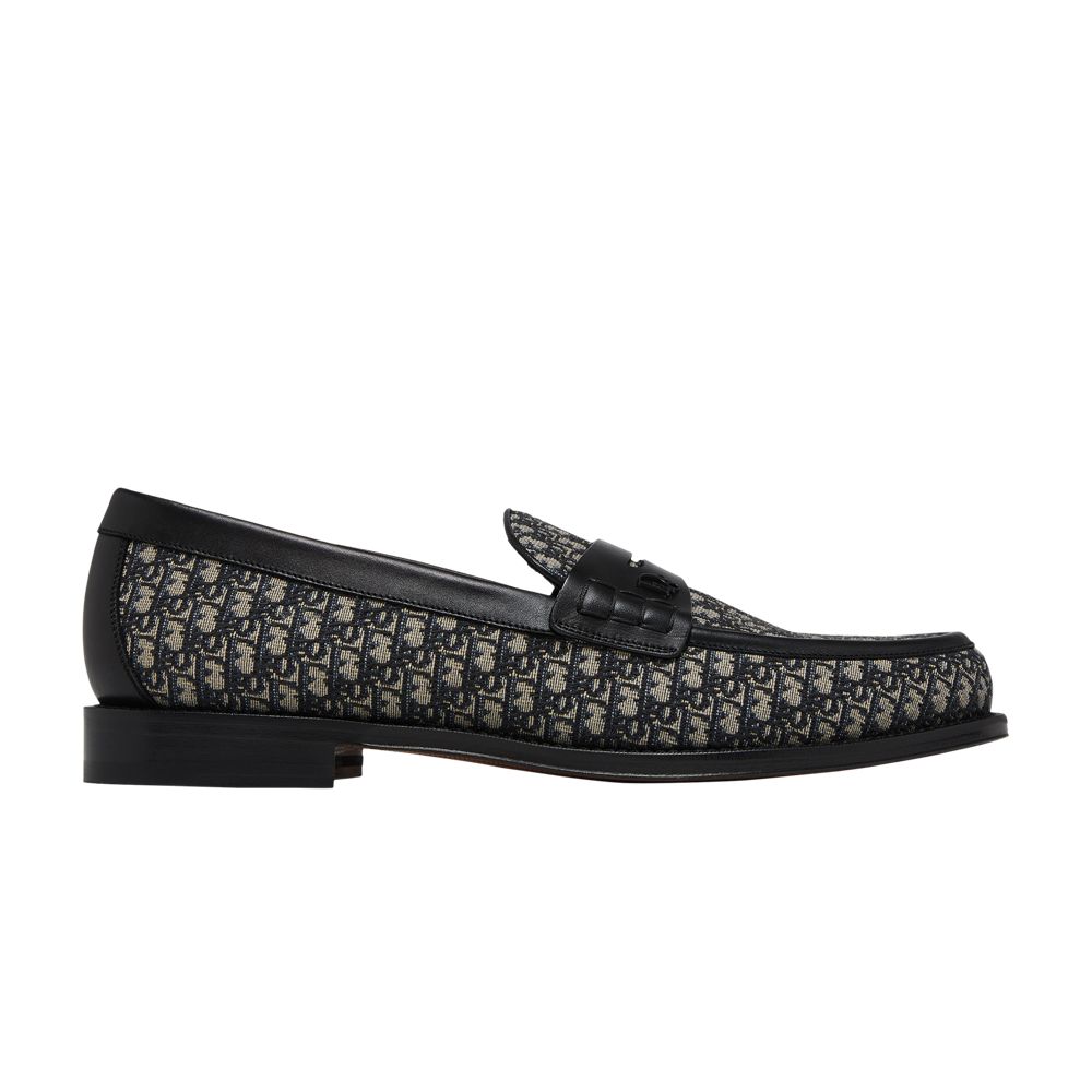 Dior Dior Granville Loafer 'Dior Oblique - Black Beige' | Men's Size 42.5