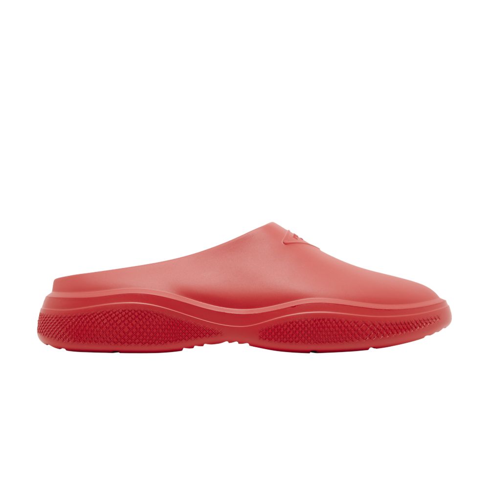 Prada Prada Foam Rubber Mules 'Red' | Men's Size 9