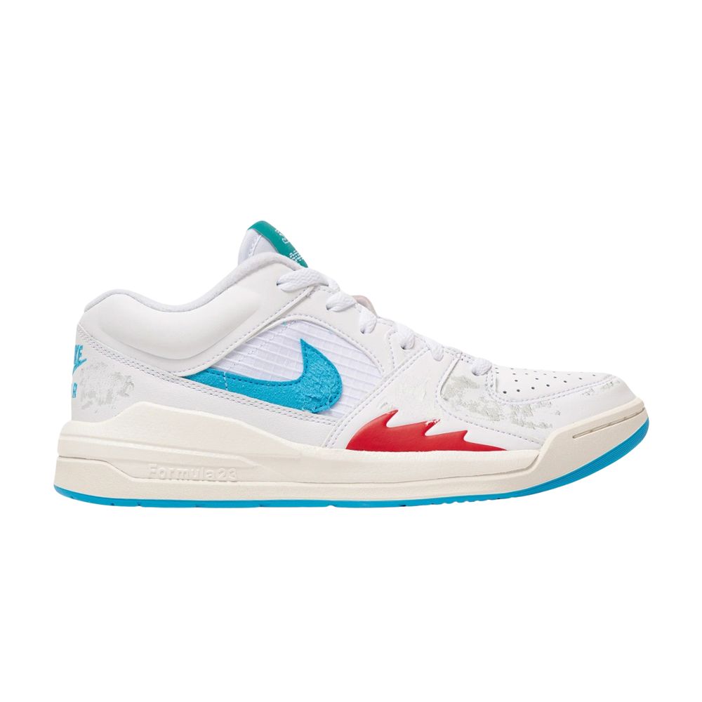 Pre-owned Air Jordan Solefly X Formula 1 X Wmns Jordan Stadium 90 'miami Grand Prix Pack - White Aqua'