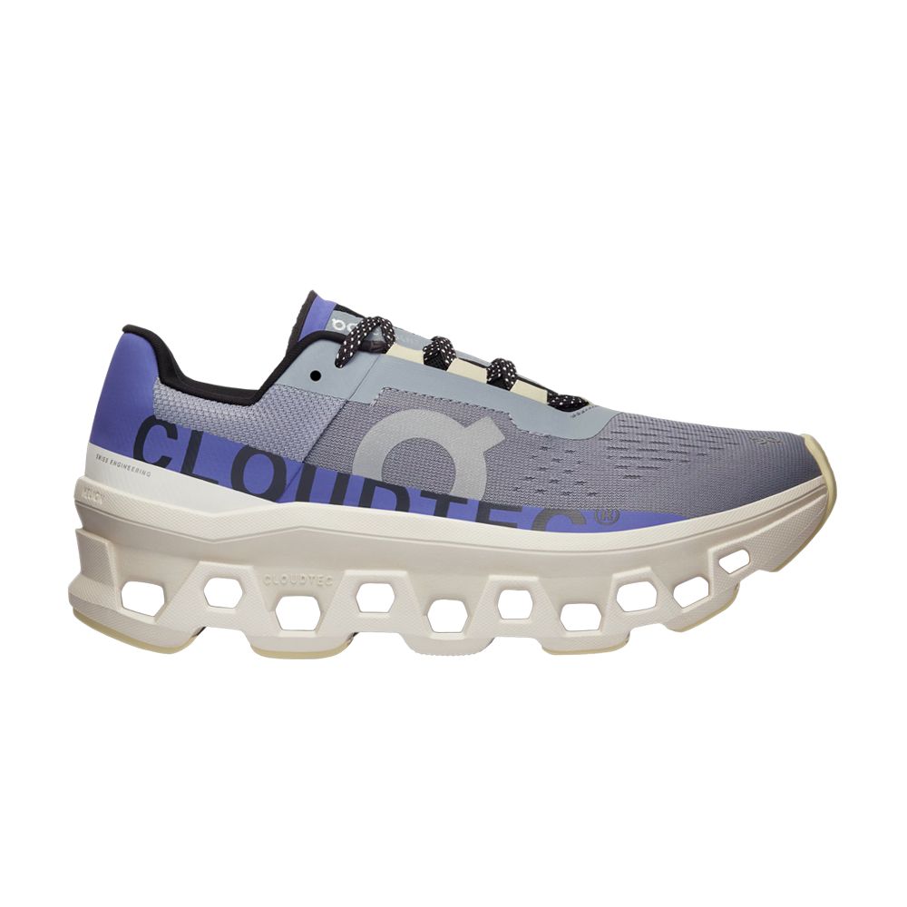 Pre-owned On Wmns Cloudmster 'mist Blueberry'