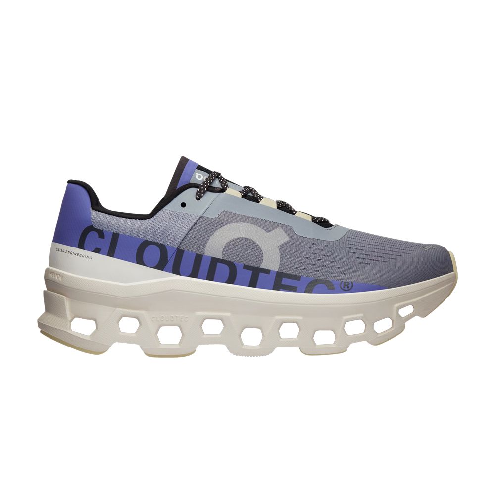 Pre-owned On Cloudmster 'mist Blueberry'
