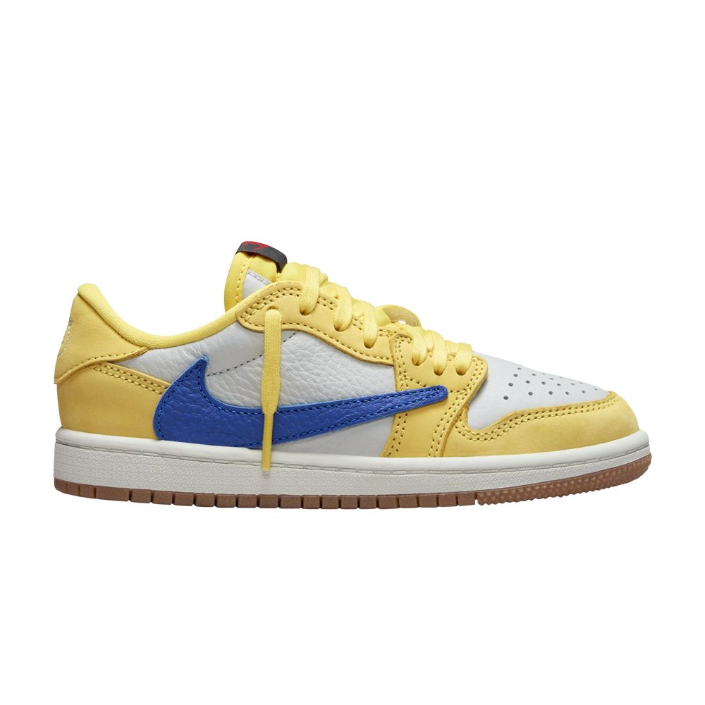 Travis Scott x Air Jordan 1 Retro Low OG SP PS 'Canary' | Yellow | Kid's Size 1