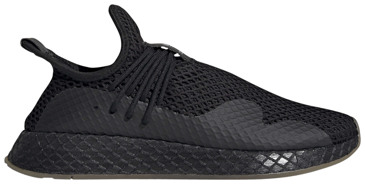 Mens black adidas deerupt discount