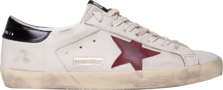 Golden Goose Superstar White Pomegranate Black