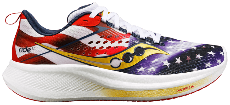 Saucony Wmns Ride 17 Stars  Stripes