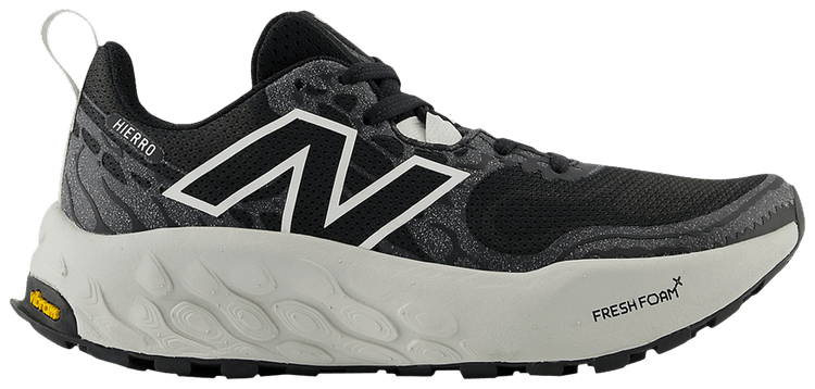 New Balance Wmns Fresh Foam X Hierro v8 Wide Black Grey Matter